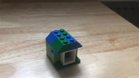 How To Make A Mini Lego House Quick Easy And Simple Instructions Youtube