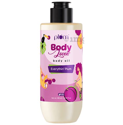 plum body lovin body oil everythin plum buy bottle of 200 0 ml oil at best price in india 1mg