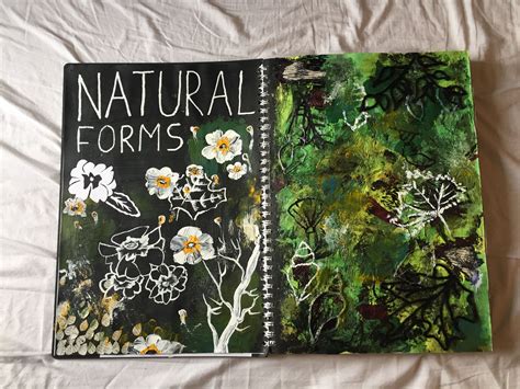 Yr Natural Forms Visual Mind Map Sketchbook Layout Vrogue Co