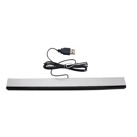 For Wii Sensor Bar Wired Receivers Ir Signal Ray Usb Plug Replacement