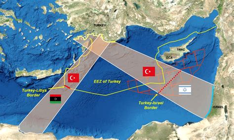 Israel Is Turkeys Neighbor Across The Sea Delimitation Of The