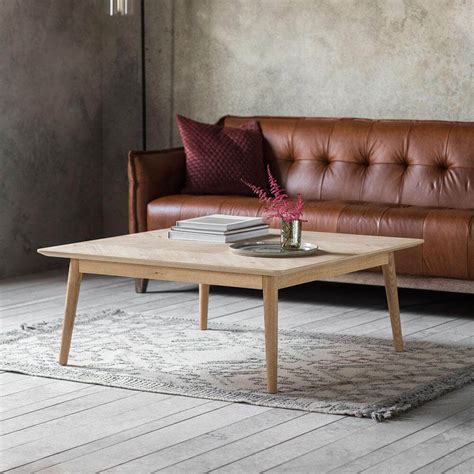 The Modern Range Light Oak Coffee Table Inside Out Living