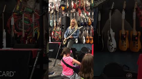 Nita Strauss Guitar Clinic In Colorado Springs Co On August 7 2018