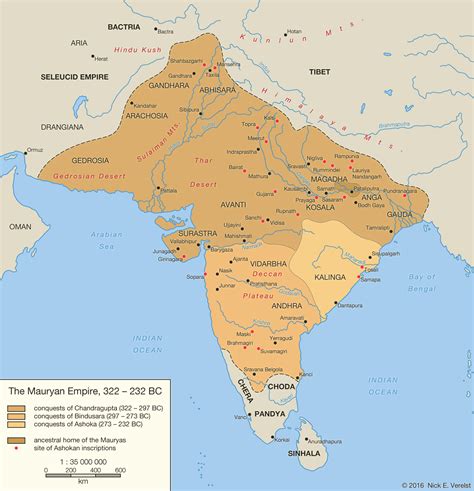 The Mauryan Empire 322 232 Bc By Undevicesimus On Deviantart In 2020