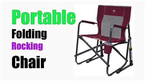 Best outdoor rocking chairs 2020. Best Rocking Camp Chair Outdoor Folding Chair Review 2020 ...
