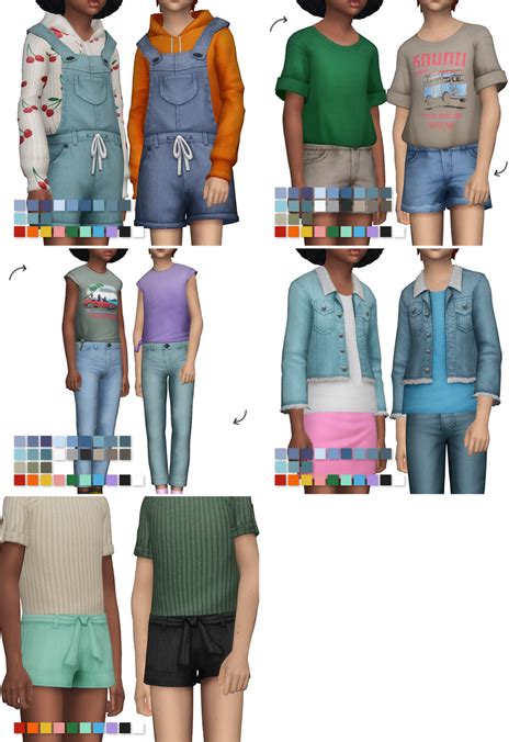 Sims 4 Toddler Clothes Sims 4 Cc Kids Clothing Sims 4 Mods Clothes
