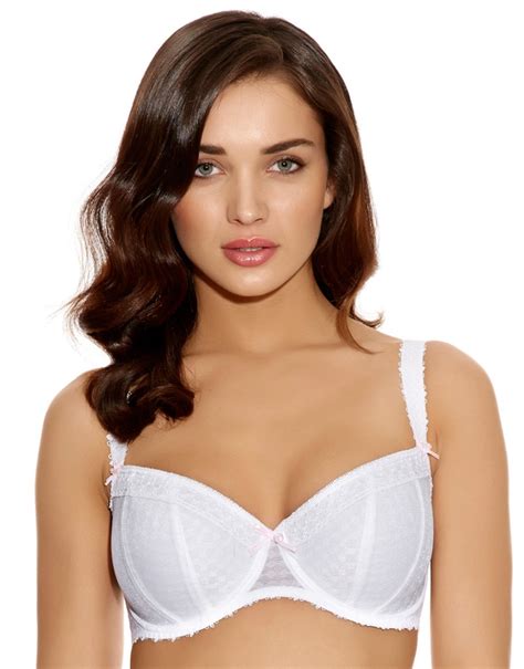 Freya Rapture Underwired Padded Half Cup Bra White Available At The Fitting Room