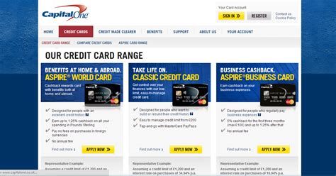 Maybe you would like to learn more about one of these? Capital One Credit Card @ www.capitalone.co.uk - Credit ...