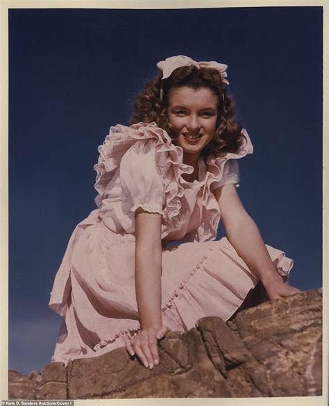 Collection Of Rare Photos Of Marilyn Monroe Taken At With BRUNETTE