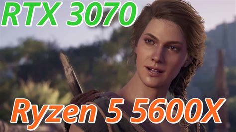 Assassin S Creed Odyssey RTX 3070 Ryzen 5 5600X YouTube
