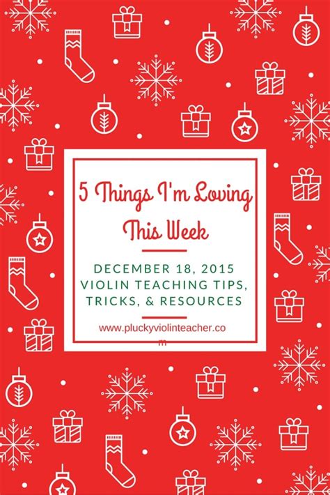 Violin Teaching Resources 5 Things Im Loving This Week