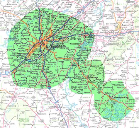 26 Alabama Area Codes Map Maps Online For You