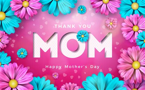 Happy Mothers Day Greeting Card 358080 Vector Art At Vecteezy