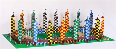 Harry Potter And The Hogwarts Quidditch Pitch Lego Licensed