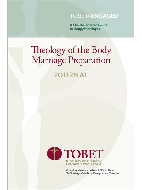 Theology Of The Body Marriage Preparation Journal • Theology Of The Body Evangelization Team Tobet