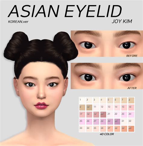 Sims4 Gpme Kpop Idol Makeup Eyeshadow Goppols Me Gpme Kpop Style