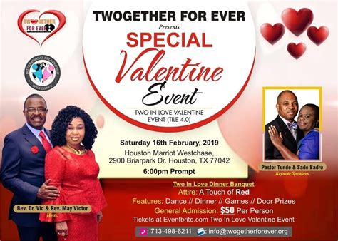 Two In Love Valentine Event Houston Tx Feb 16 2019 700 Pm