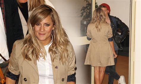 Caroline Flack Shows Off Her Long Legs Again As She Leaves The X Factor Studios Wearing Short