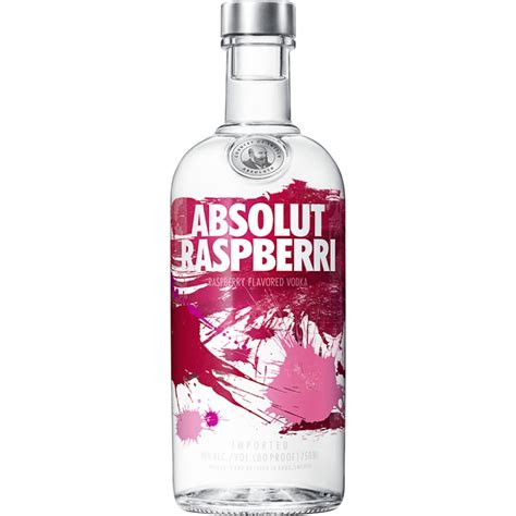Absolut Raspberry Flavored Vodka Raspberri 76 750 ML Wine Online Delivery