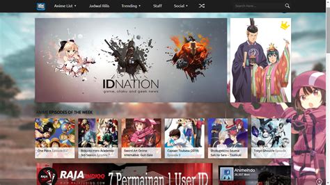 6 Situs Nonton Streaming Anime Subtitle Indonesia Terbaik Dan Terpopuler