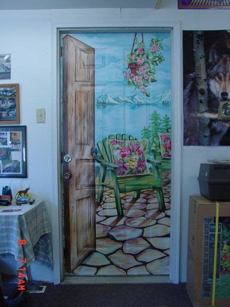 Pictures Of Murals On Doors Door Murals Wallpaper Door Painting