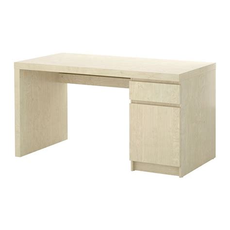 I hacked together a 98 inch wide custom ikea desk that looks awesome. MALM Schreibtisch - Birkenfurnier - IKEA