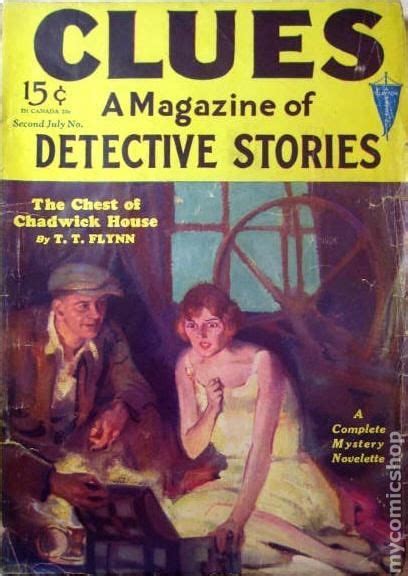 Clues Detective Stories 1926 1943 Clayton Magazines Pulp Comic Books