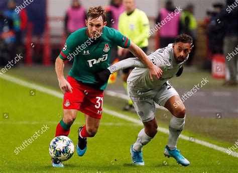 Maciej Rybus L Lokomotiv Action Against Editorial Stock Photo - Stock