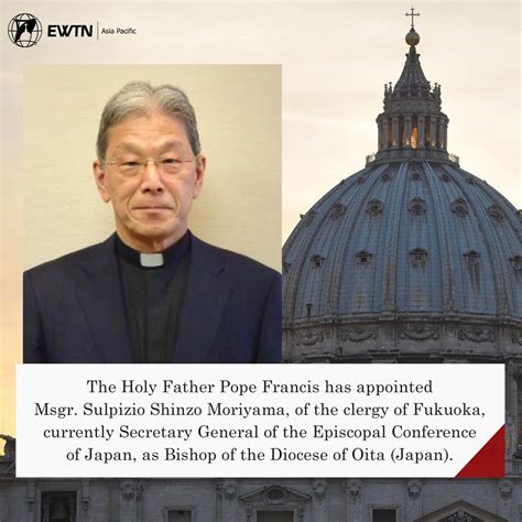 Pope Francis Names New Bishop Of Oita In Japan Licasnews Light For