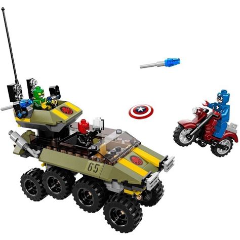 Lego Super Heroes 76017 Captain America Vs Hydra Legenio