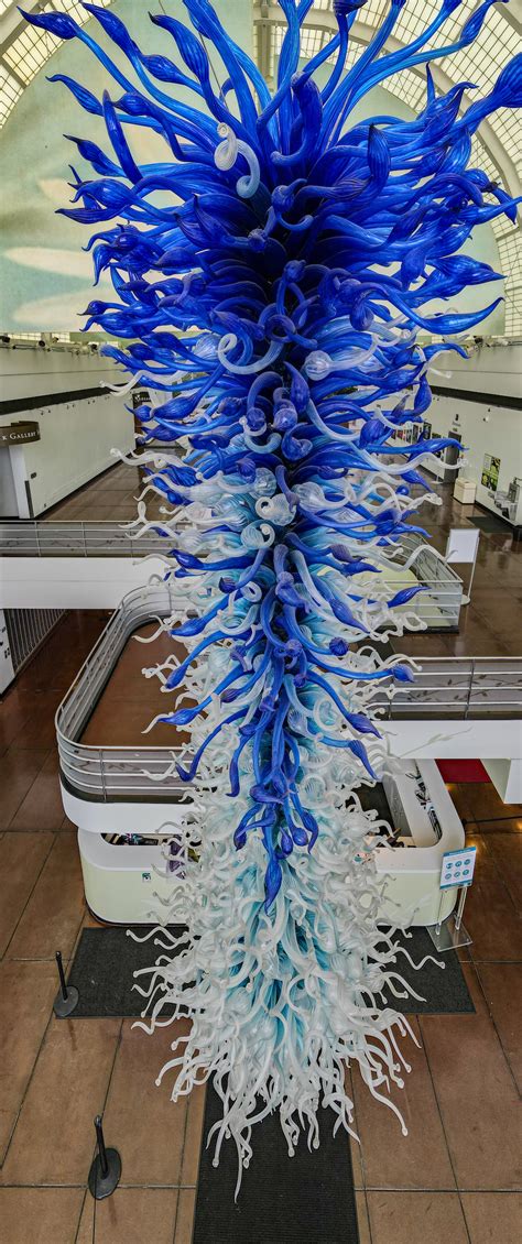 Chihuly Chandelier Moved At Missouri Botanical Garden During