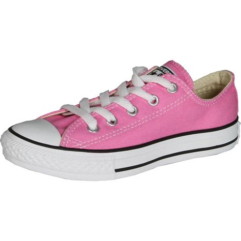 Converse Converse Girls Chuck Taylor All Star Low Top Lace Up Sneakers Pink 1 5 Walmart