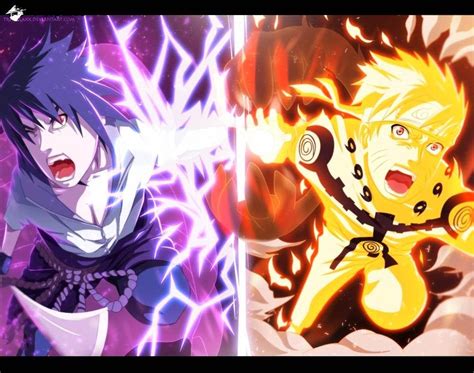 Naruto And Sasuke Unite Rasengan And Chidori Anime Naruto And
