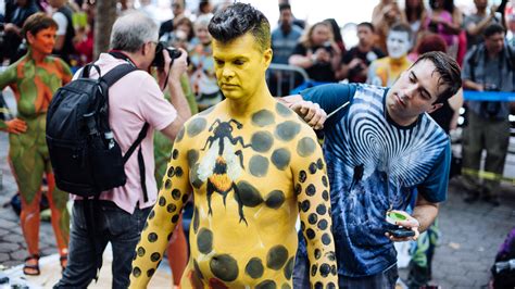 See Stunning Photos From Nyc Bodypainting Day
