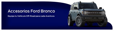 Bronco 2023 2 Y 4 Puertas Suv Off Road Ford México