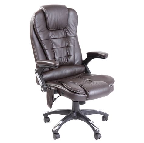 As a result, the chair's ability to reduce the bossin reclining office chair is equipped with a large cushion and extendable footrest. RIO LEATHER RECLINING OFFICE CHAIR w 6 POINT MASSAGE HIGH ...