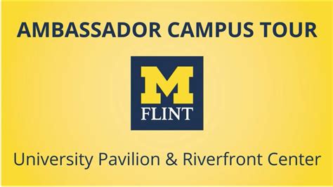 Um Flint University Pavilion And Riverfront Center Tour Youtube