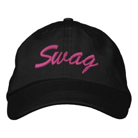 Swag Embroidered Hats