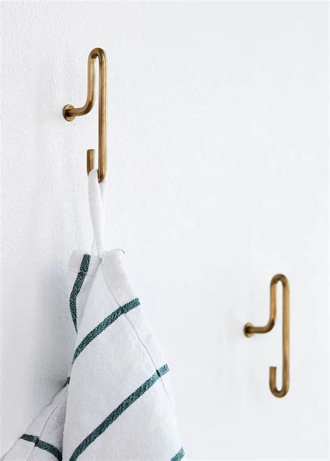 Modern wall hook designs suggestions, some you may do yourself are contained by this article, others might merely serve as motivation. Moebe / Danish design studio / Wall hook | Brass wall hook ...