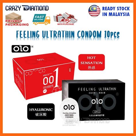 Olo Hyaluronic Acid Condom 001 Lasting Nourishing Hydration Lubrication Silicone Free Ultra Thin