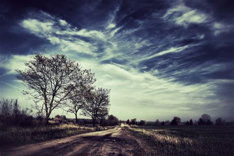 Summer landscape with green grass, road and clouds in hungary. Hungarian Landscape by adamcroh on DeviantArt