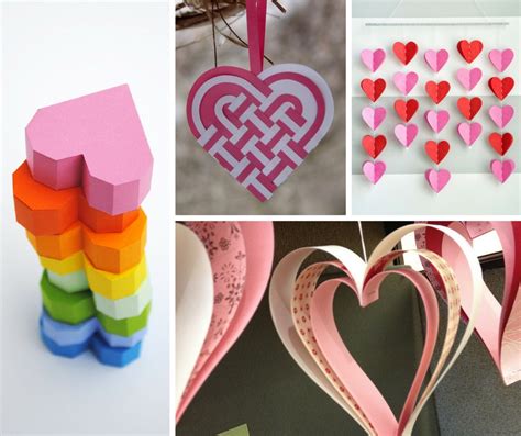 25 Easy Paper Heart Projects The Crafty Blog Stalker