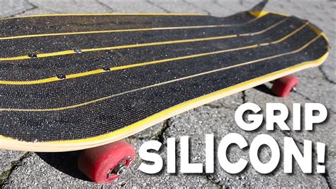 Silicone Skateboard Griptape The Perfect Grip Youtube