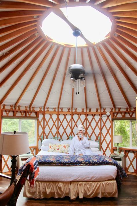 Yurts In Ohio Glamping At The Inn And Spa At Cedar Falls Ohio Girl Travels