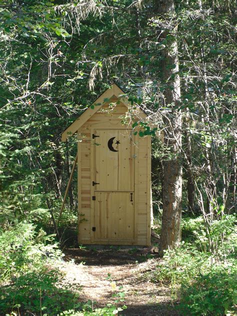 This Is The Outhouse That Scott Built Our Vacation Property Is Off