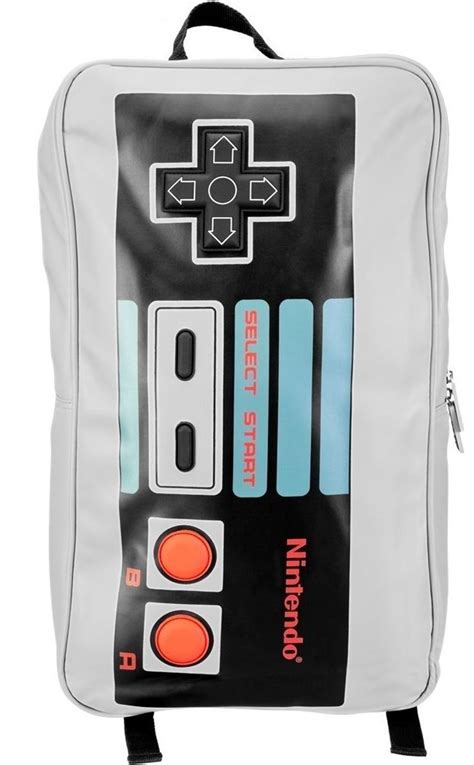 Nintendo Nes Controller Grey Backpack Nintendo Controller Nes