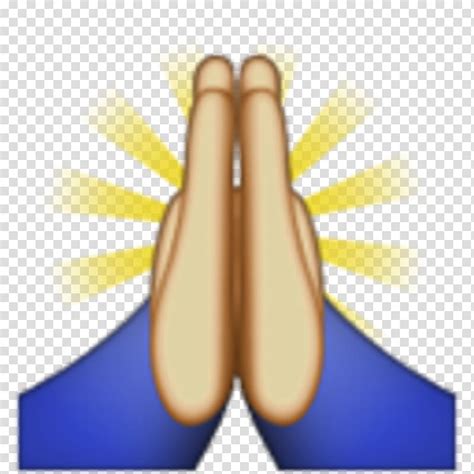 Praying Hands Emoji Prayer High Five Hands Folded Together Transparent Background Png Clipart