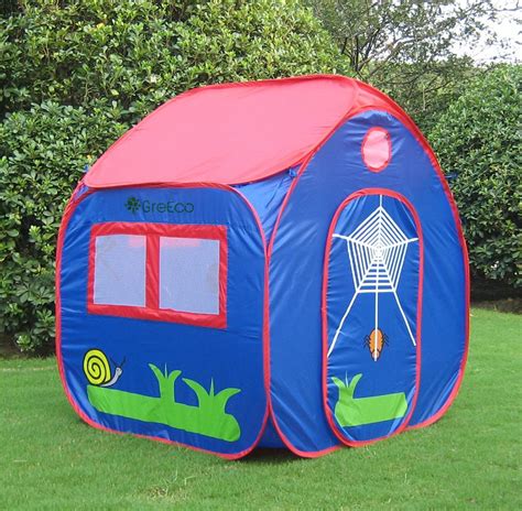 Greeco Kids Pop Up Tent Play House Tent 4 X 345 X 345 Feet Blue