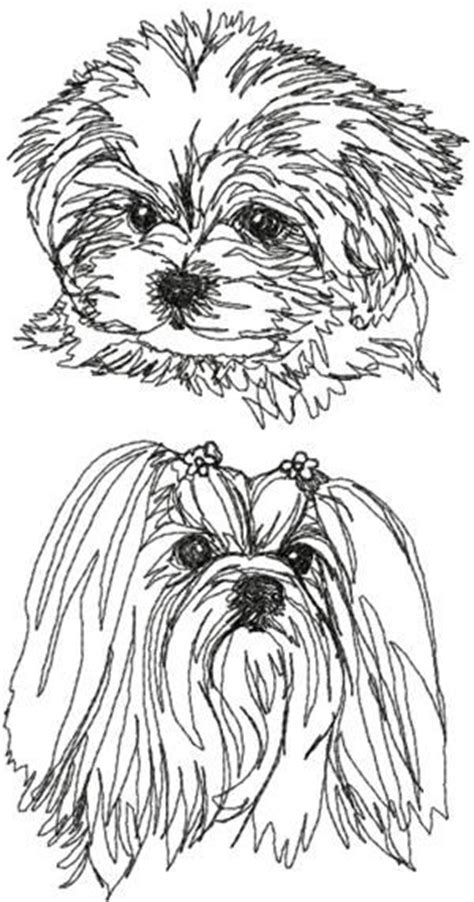 This drawing was made at internet users' disposal on 07 february 2106. Pin on Dog Breeds - Machine Embroidery