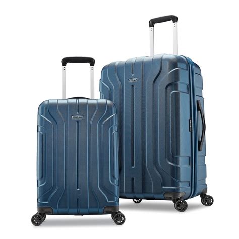 Samsonite 128192 6912 Belmont Dlx 2 Piece Hardside Luggage Set Blue